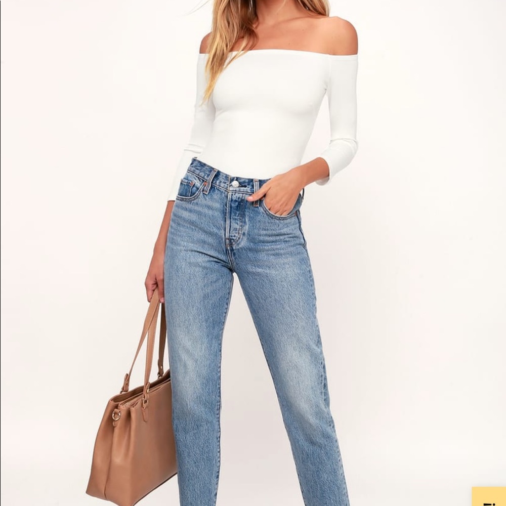 Lulus White Bodysuit